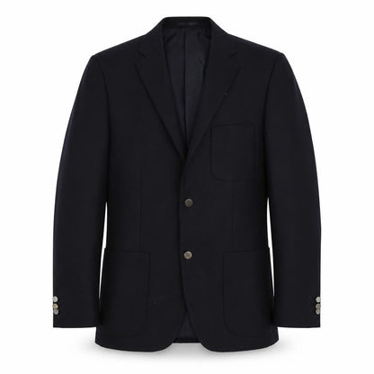 slater Mens Blue Polyester Jacket Suit Jacket Size 38 Regular