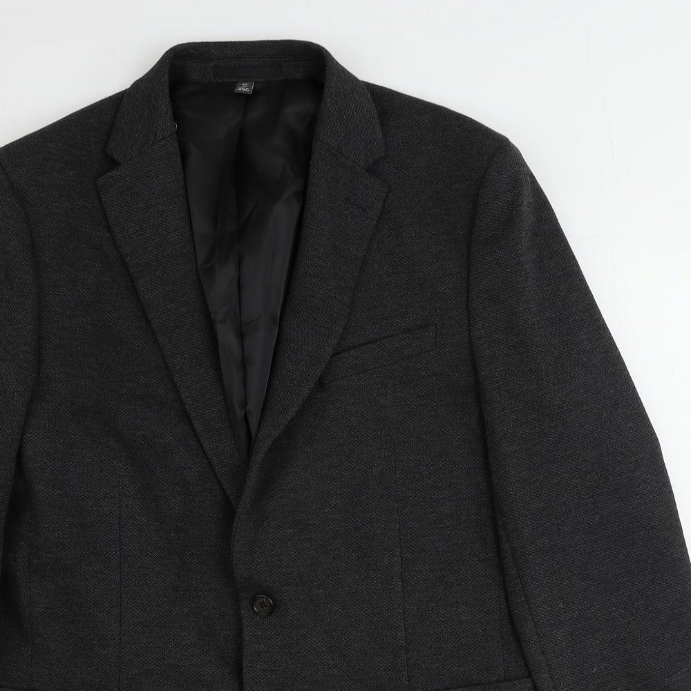 Mens UK Size 42 Marks and Spencer Regular Grey Suit Jacket