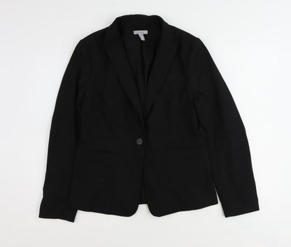 Womens UK Size 12 H&M Regular Black Blazer