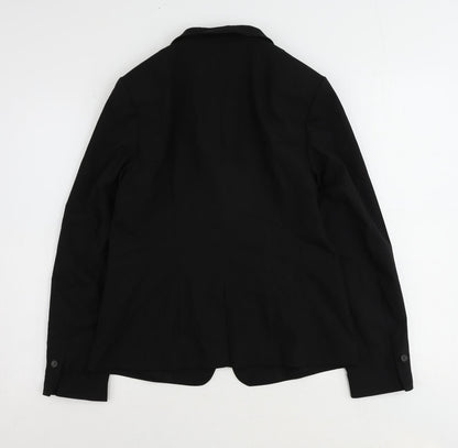 Womens UK Size 12 H&M Regular Black Blazer