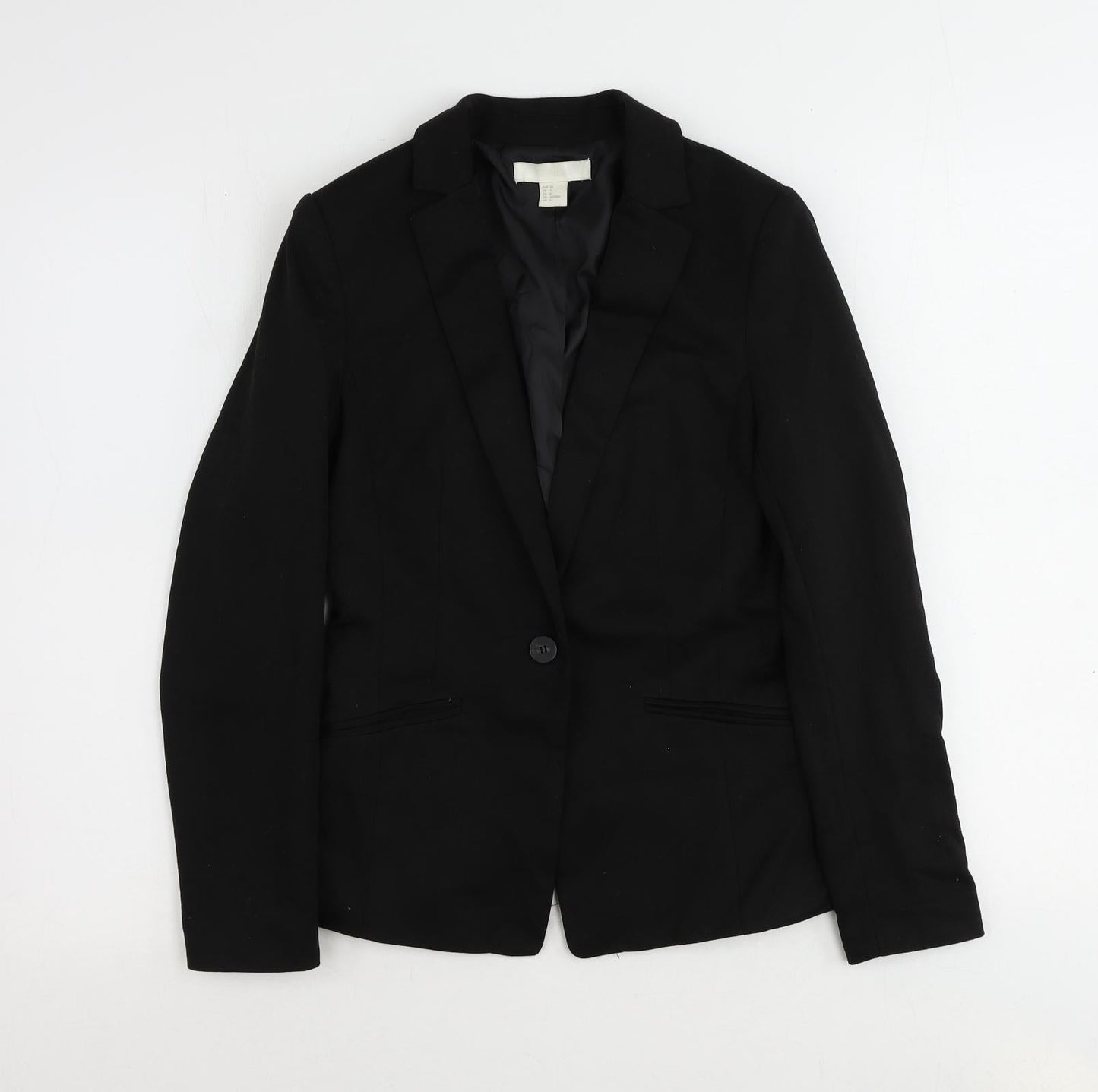 Womens UK Size 6 H&M Regular Black Blazer