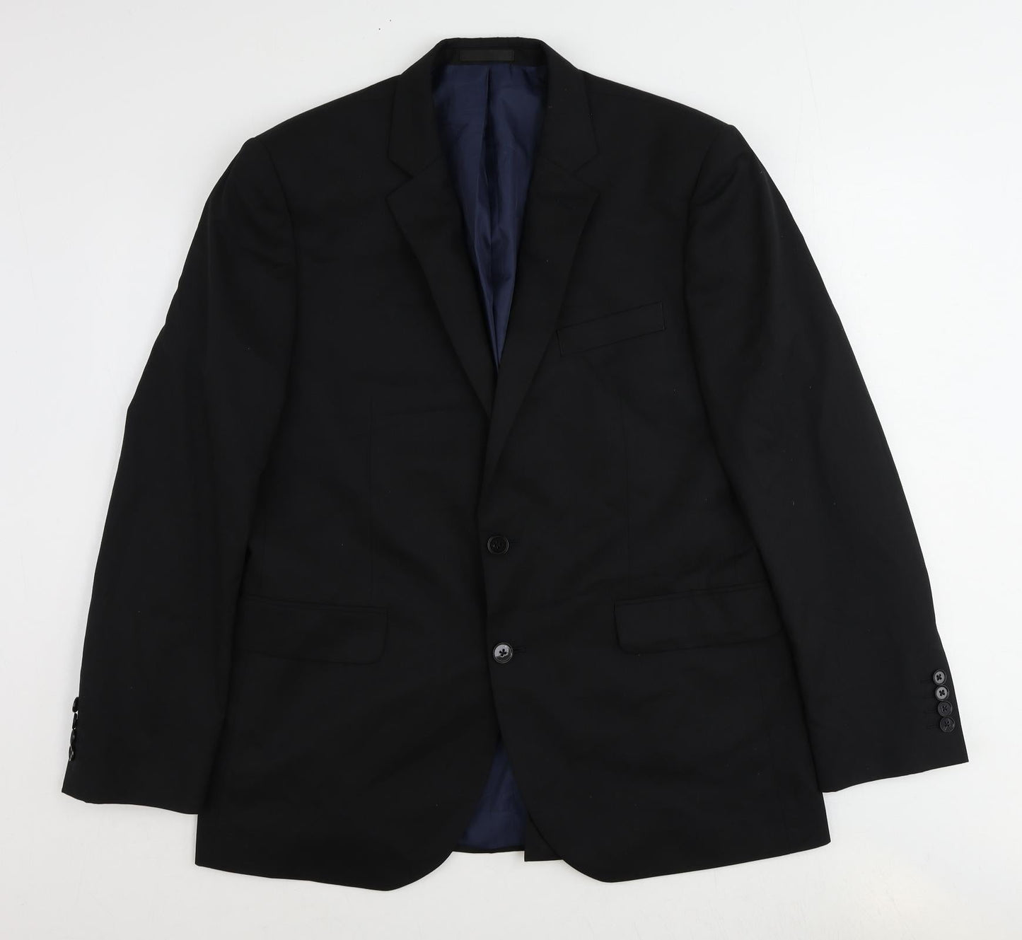 Mens UK Size 42 John Lewis Regular Black Suit Jacket