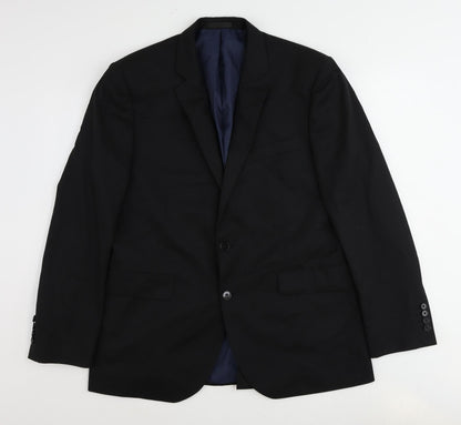 Mens UK Size 42 John Lewis Regular Black Suit Jacket