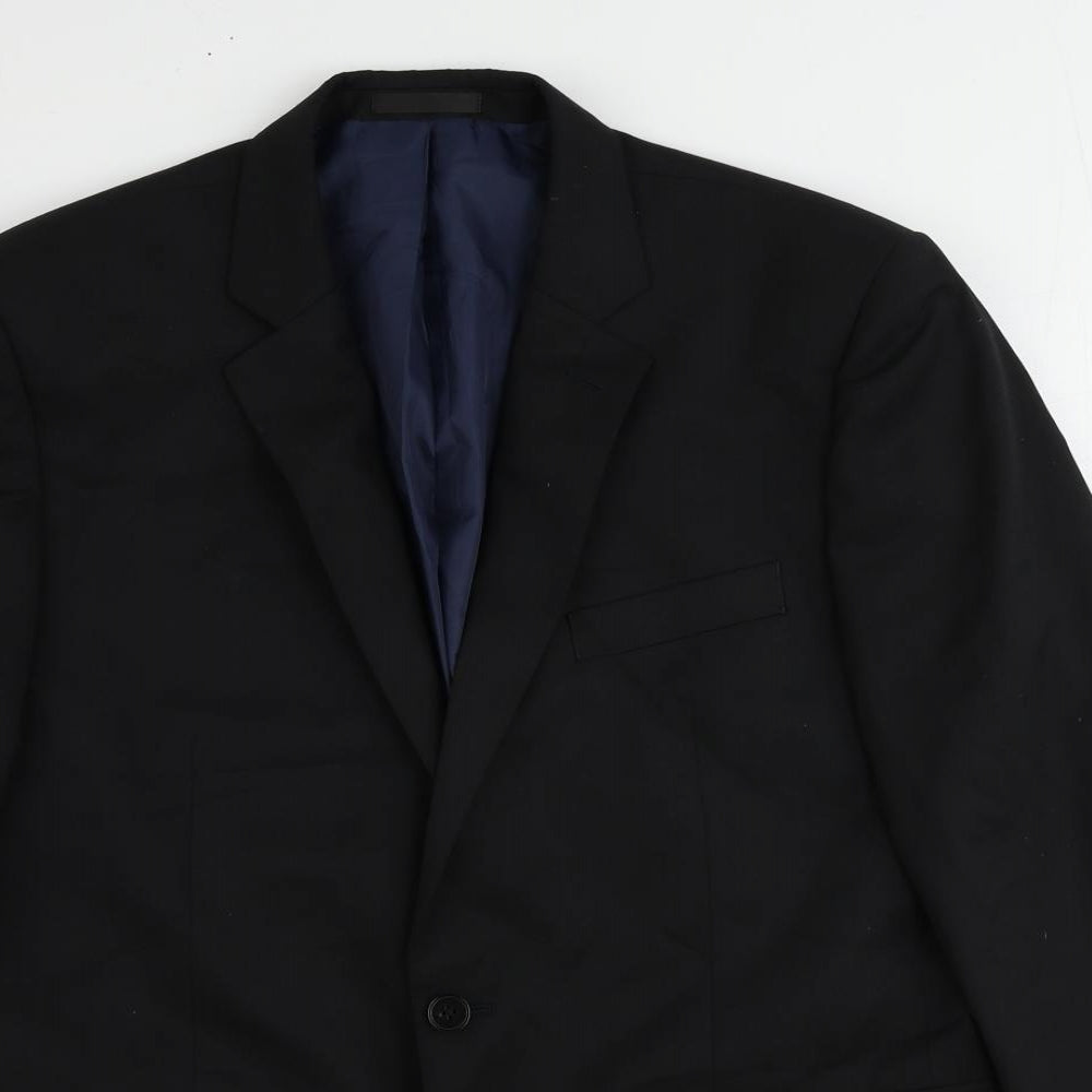 Mens UK Size 42 John Lewis Regular Black Suit Jacket