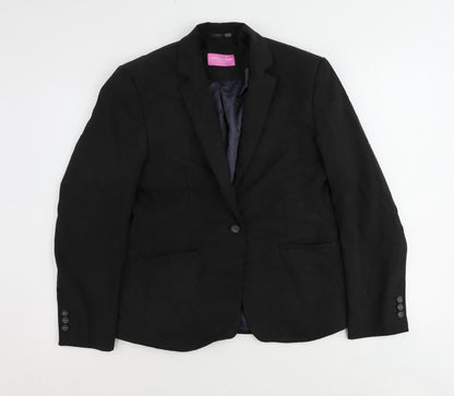 Womens UK Size 14 Brook Taverner Black Jacket
