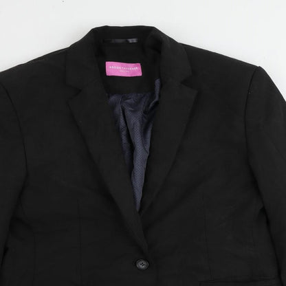 Womens UK Size 14 Brook Taverner Black Jacket