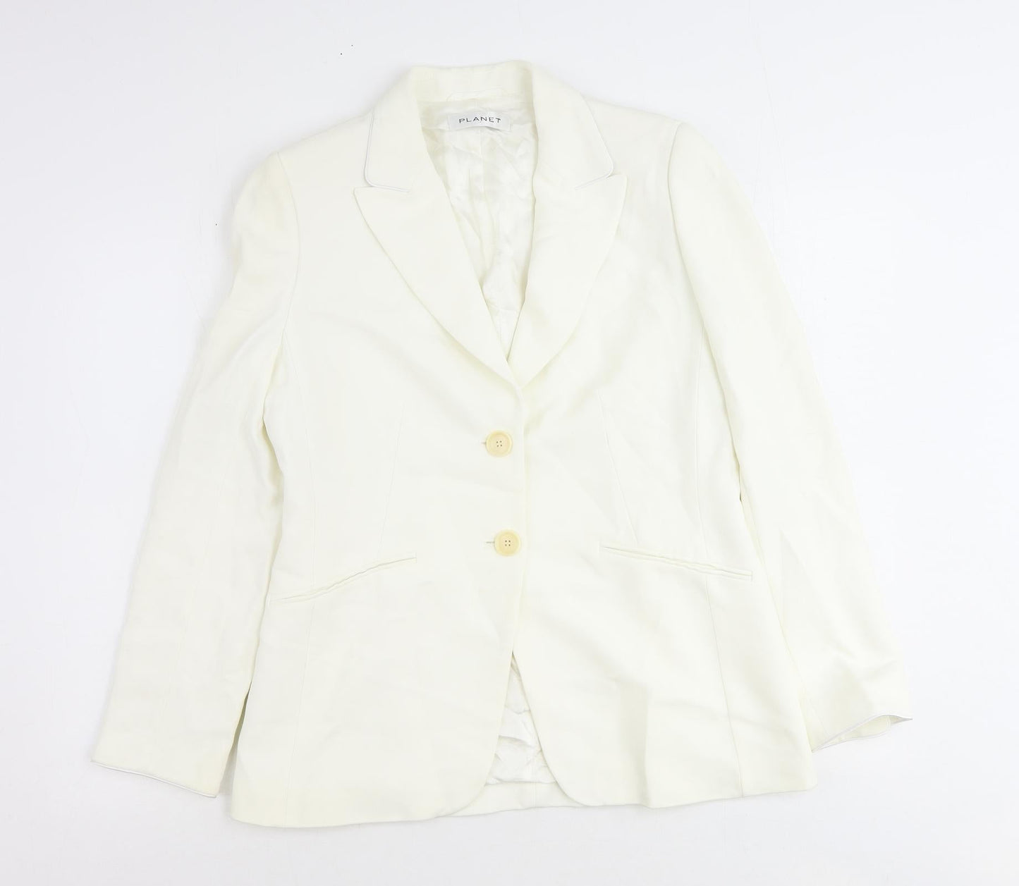 Womens UK Size 12 Planet Ivory Jacket