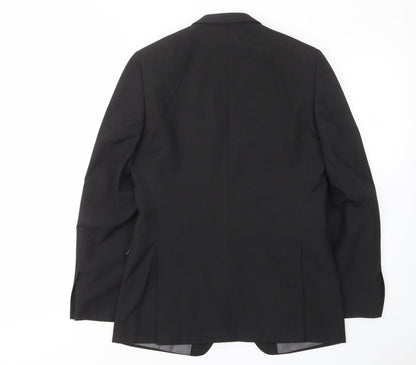 Mens UK Size 38 Marks and Spencer Regular Black Suit Jacket