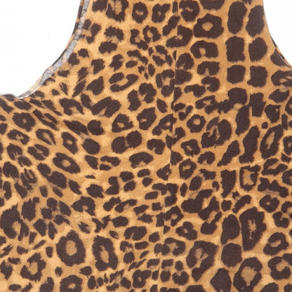 Womens UK Size 8 ASOS Brown Camisole Tank