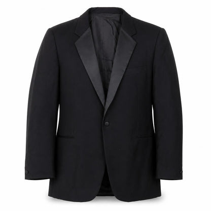 Mens UK Size 42 St.michael Regular Black Suit Jacket