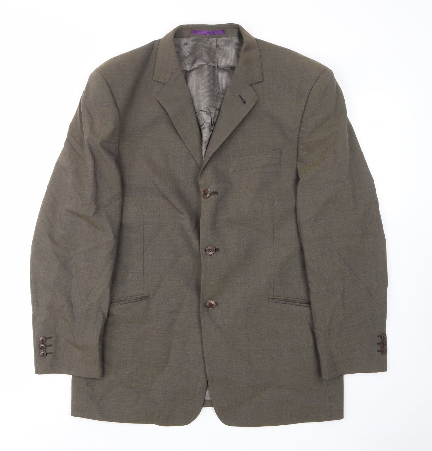 Mens UK Size 40 NEXT Regular Brown Suit Jacket