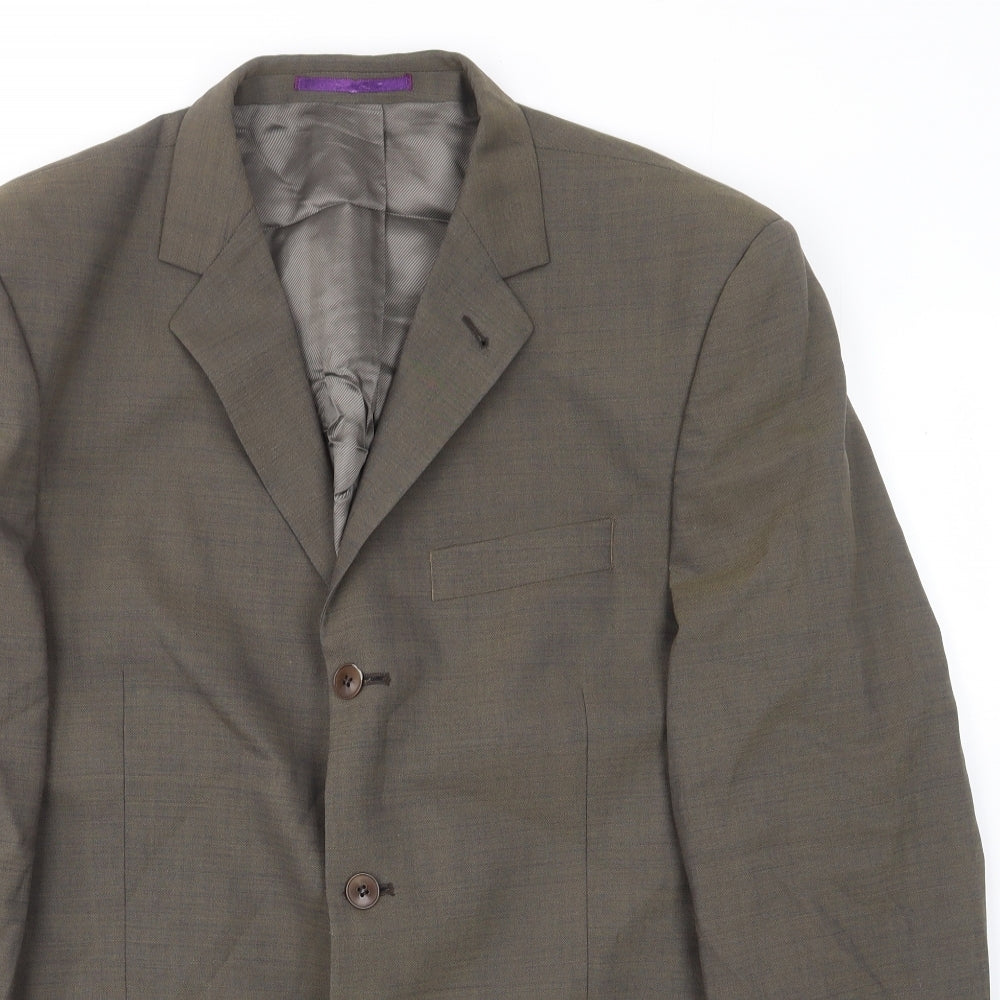 Mens UK Size 40 NEXT Regular Brown Suit Jacket