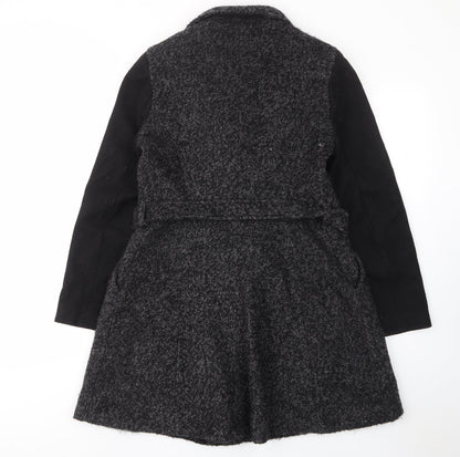 Womens UK Size 10 ASOS Grey Overcoat