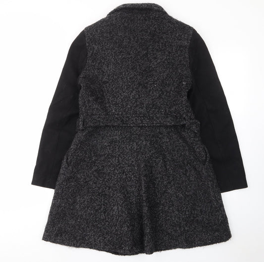 Womens UK Size 10 ASOS Grey Overcoat