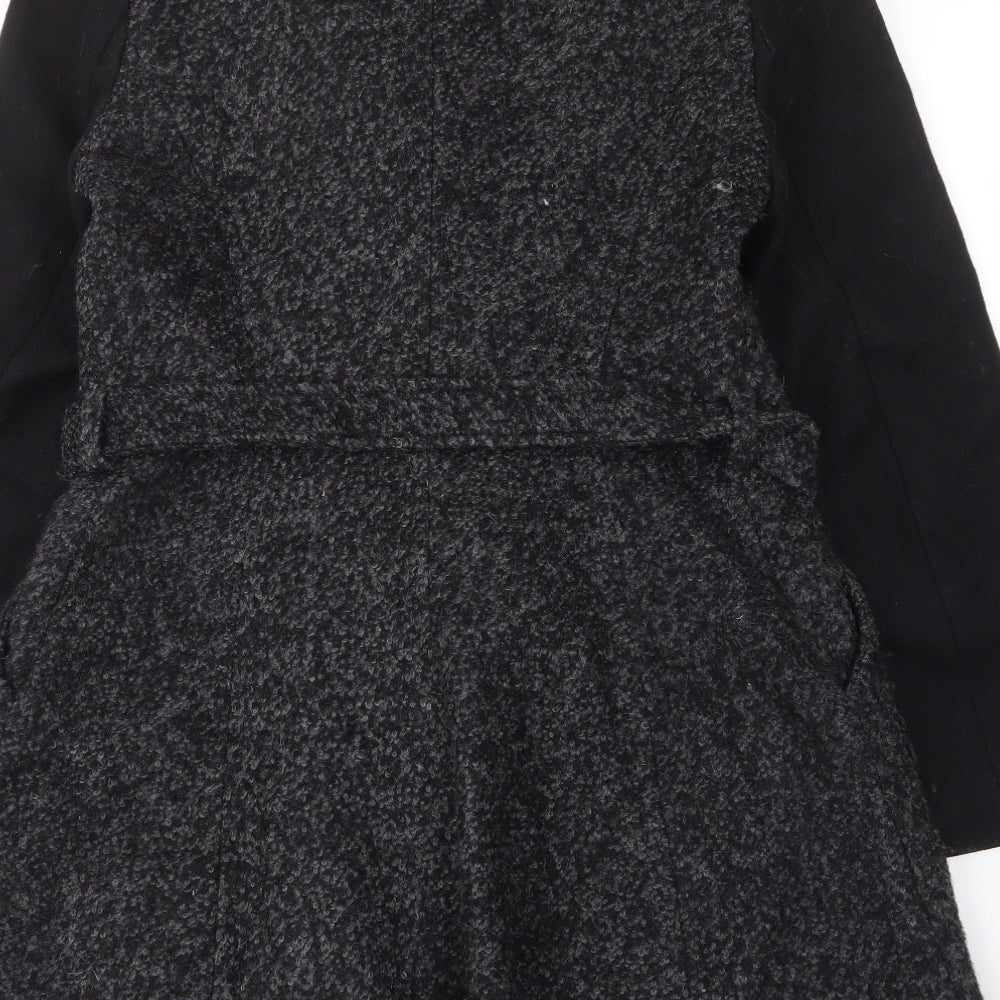 Womens UK Size 10 ASOS Grey Overcoat