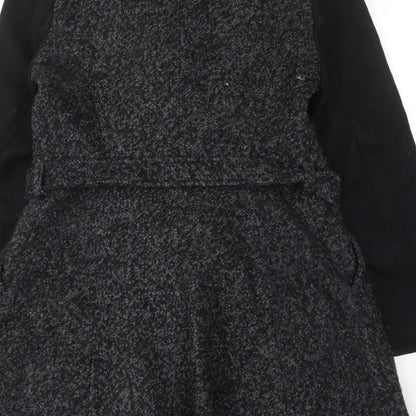 Womens UK Size 10 ASOS Grey Overcoat