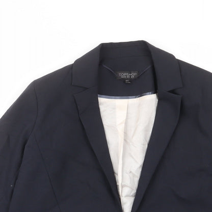 Womens UK Size 10 Topshop Blue Jacket