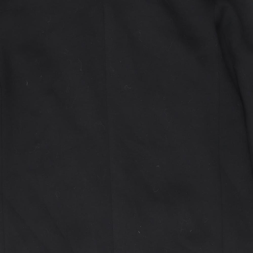Womens UK Size 18 ASOS Black Overcoat