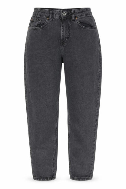 Womens UK Size 8 Denim & Co. Regular Fit Straight Grey Jeans