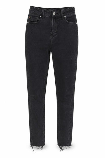 Womens UK Size 8 Denim & Co. Regular Fit Skinny Black Jeans