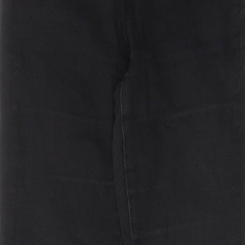 Gap Womens Black Cotton Skinny Jeans Size 10 L27 in Regular Zip - Pockets, Belt Loops