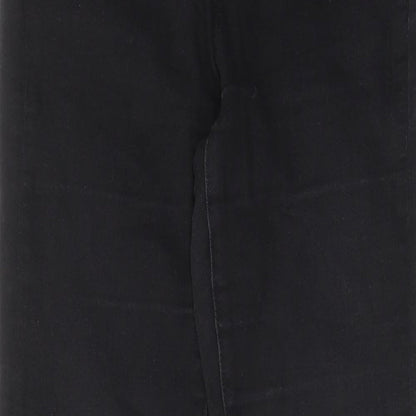 Gap Womens Black Cotton Skinny Jeans Size 10 L27 in Regular Zip - Pockets, Belt Loops