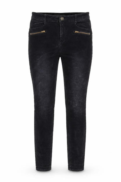 Womens UK Size 8 Indigo Regular Fit  Blue Trousers