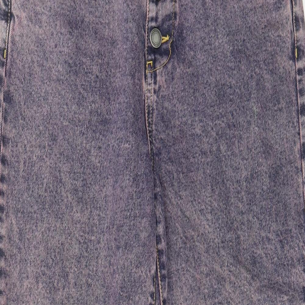 Womens UK Size 10 Stradivarius Regular Fit Straight Blue Jeans