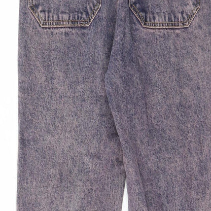 Womens UK Size 10 Stradivarius Regular Fit Straight Blue Jeans