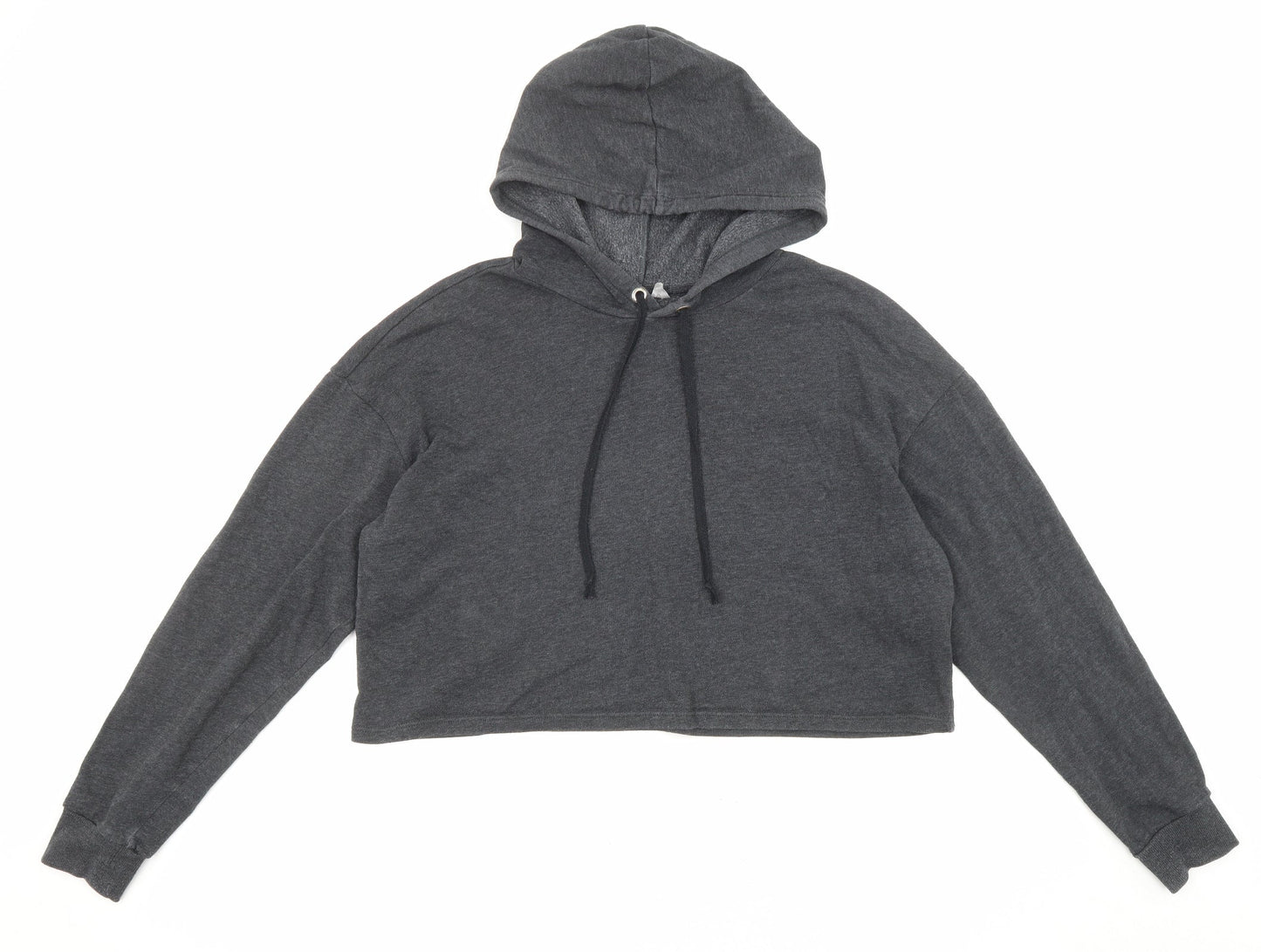 Womens UK Size L Divided by H&M Grey Pullover Hoodie
