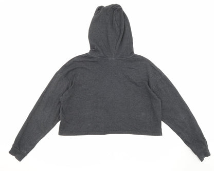 Womens UK Size L Divided by H&M Grey Pullover Hoodie