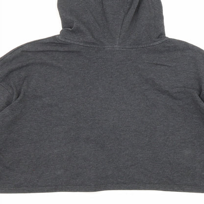 Womens UK Size L Divided by H&M Grey Pullover Hoodie