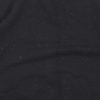 TW Seven Womens Black Cotton Pullover Sweatshirt Size XS Pullover