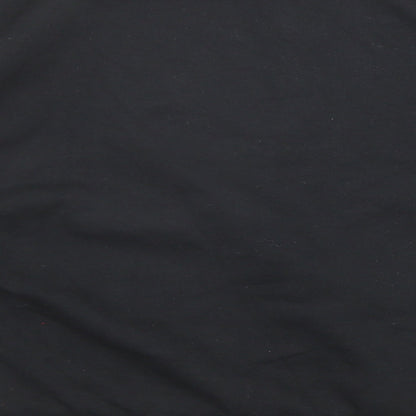 New Look Womens Black Cotton Pullover Sweatshirt Size S Pullover