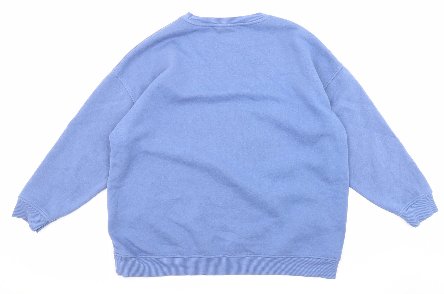 Womens UK Size 12 Disney Blue Pullover Sweatshirt