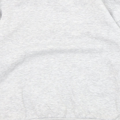 Slazenger Womens Grey Polyester Pullover Sweatshirt Size S Zip