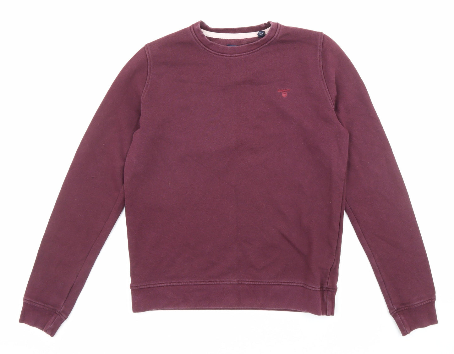 Womens UK Size S GANT Purple Pullover Sweatshirt
