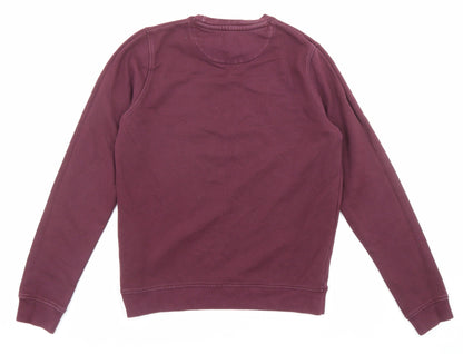 Womens UK Size S GANT Purple Pullover Sweatshirt
