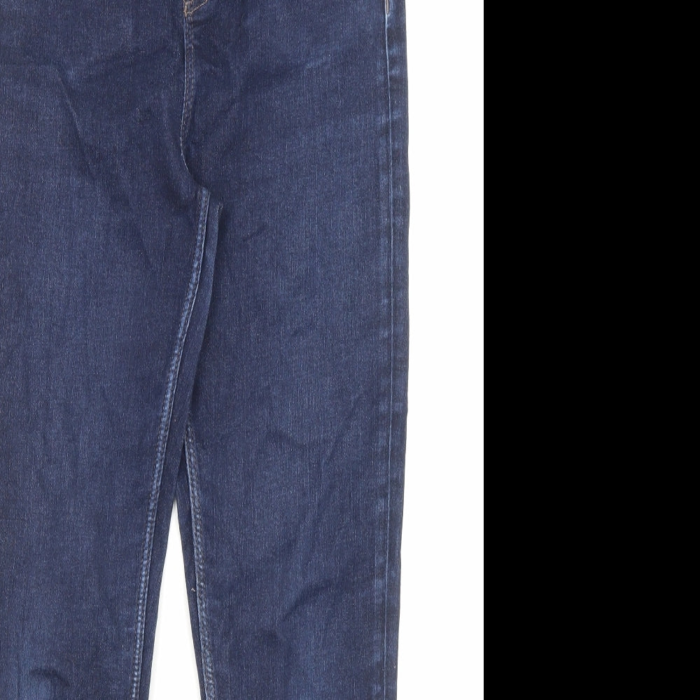 Womens UK Size 12 Marks and Spencer Regular Fit Skinny Blue Jeans
