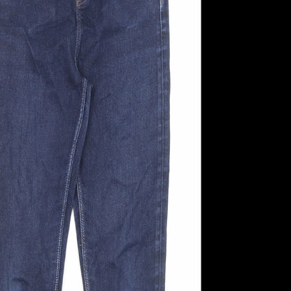 Womens UK Size 12 Marks and Spencer Regular Fit Skinny Blue Jeans