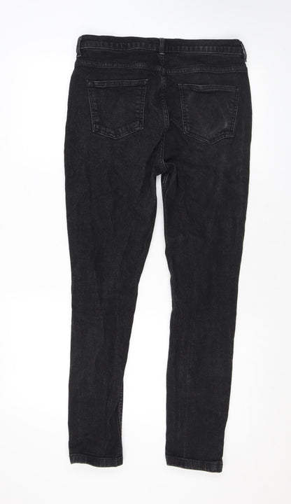 Womens UK Size 12 Marks and Spencer Regular Fit Skinny Black Jeans