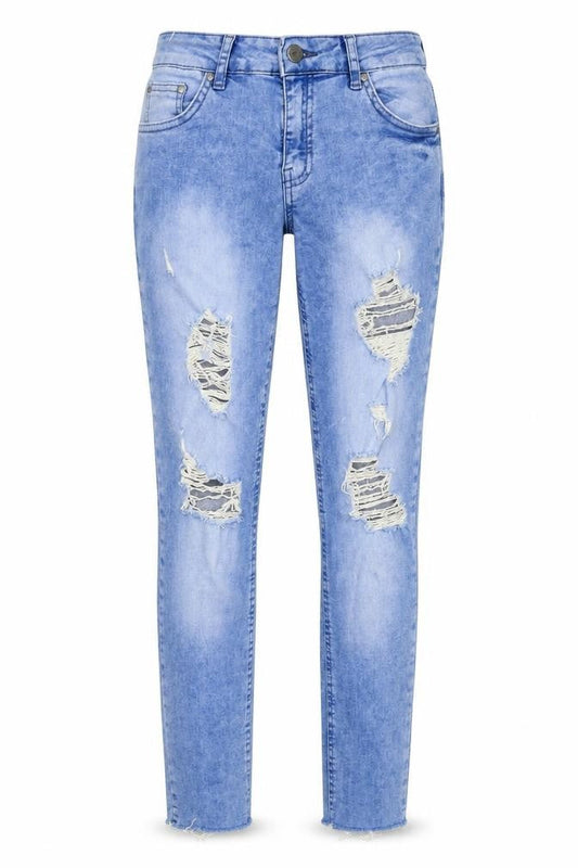 Womens UK Size 6 Select Regular Fit Skinny Blue Jeans