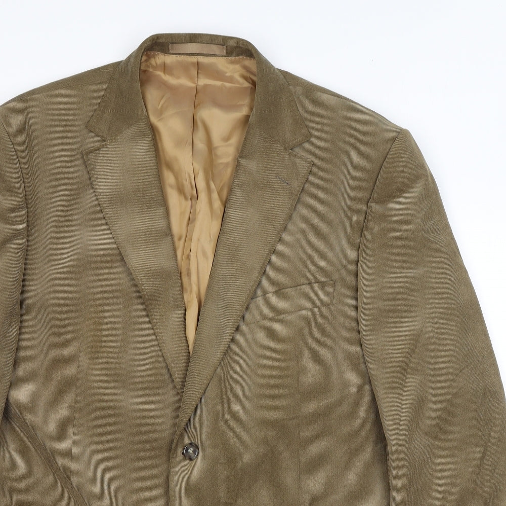 Mens UK Size 42 Marks and Spencer Regular Brown Suit Jacket