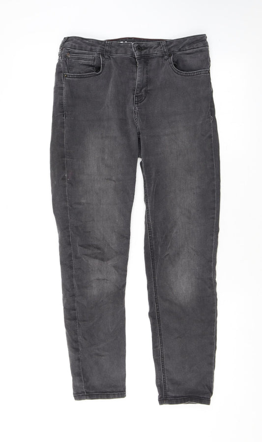 Womens UK Size 29 in Jack Wills Regular Fit Skinny Grey Jeans
