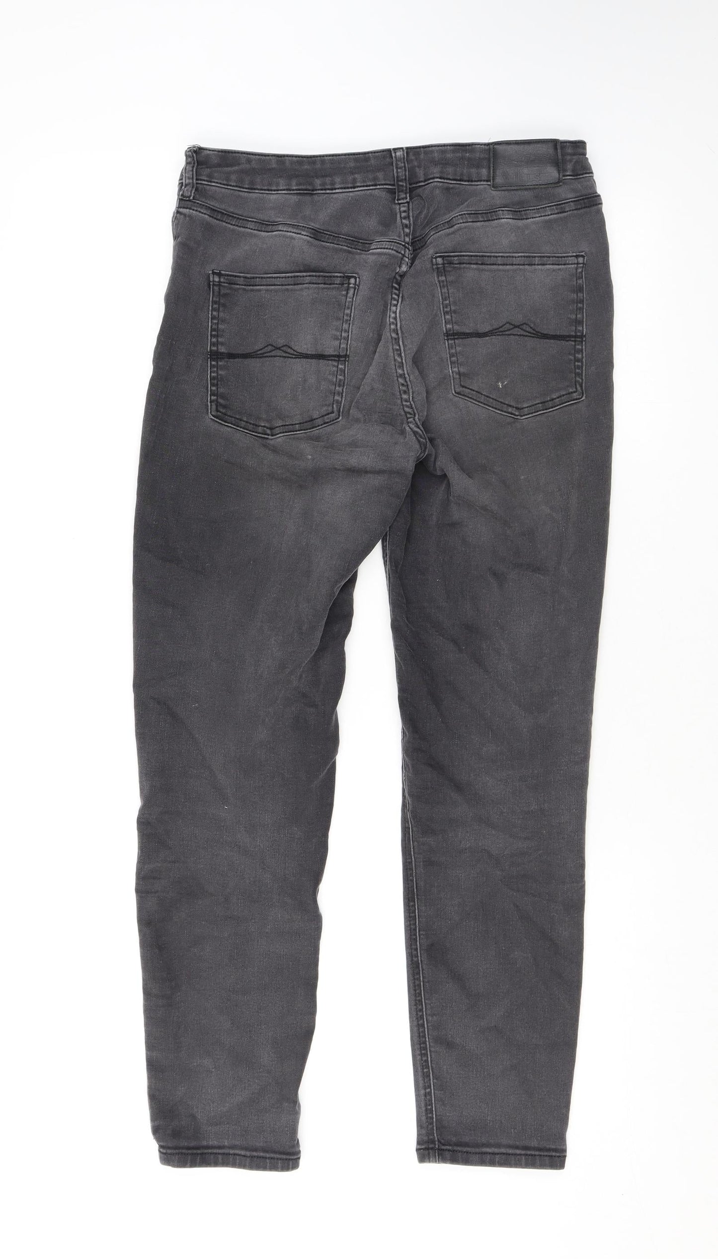 Womens UK Size 29 in Jack Wills Regular Fit Skinny Grey Jeans