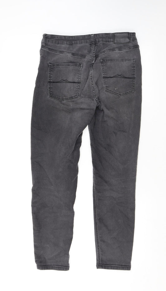 Womens UK Size 29 in Jack Wills Regular Fit Skinny Grey Jeans