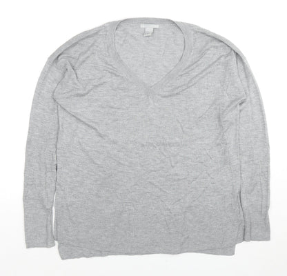 Womens UK Size S H&M Grey Pullover Jumper