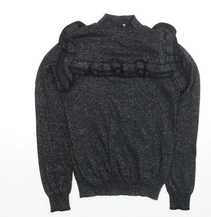 Womens UK Size 8 Marks and Spencer Black Pullover Jumper