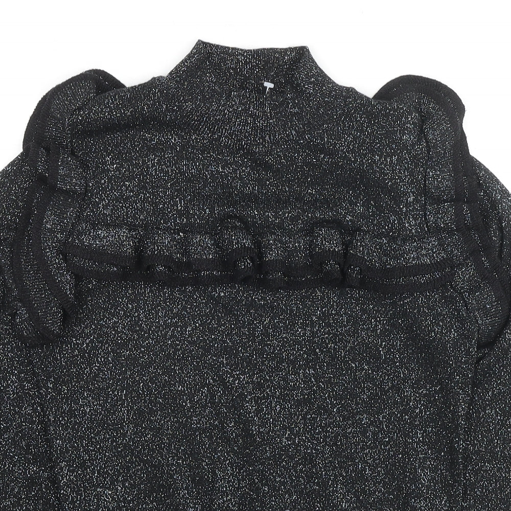 Womens UK Size 8 Marks and Spencer Black Pullover Jumper