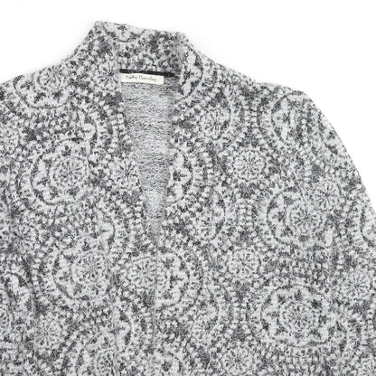 Womens UK Size 16 Betty Barclay Grey Cardigan Jumper